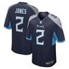 Julio Jones Tennessee Titans Game Jersey Navy Nfl - Robokeg
