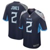 Julio Jones Tennessee Titans Game Player Jersey - Navy Nfl - Robokeg