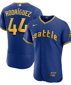 Julio Rodriguez 44 Seattle Mariners 2023 City Connect Elite Jersey - Royal - Robokeg