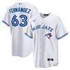 Junior Fernández 63 Toronto Blue Jays Home Jersey - White - Robokeg