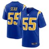 Junior Seau Los Angeles Chargers Retired Player Alternate Game Jersey - Royal Nfl - Robokeg