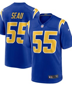 Junior Seau Los Angeles Chargers Retired Player Alternate Game Jersey - Royal Nfl - Robokeg