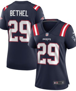 Justin Bethel New England Patriots Womens Game Jersey - Navy Nfl - Robokeg