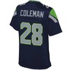 Justin Coleman Seattle Seahawks Nfl Pro Line Womens Home Player Jersey - College Navy - Robokeg
