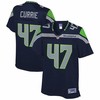 Justin Currie Seattle Seahawks Nfl Pro Line Womens Team Player Jersey - College Navy - Robokeg