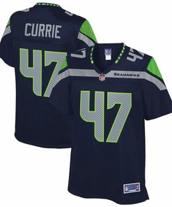 Justin Currie Seattle Seahawks Nfl Pro Line Womens Team Player Jersey - College Navy - Robokeg