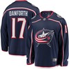 Justin Danforth Columbus Blue Jackets Fanatics Branded Home Breakaway Player Jersey - Navy Nhl - Robokeg