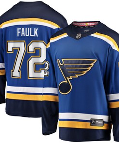 Justin Faulk St. Louis Blues Fanatics Branded Home Breakaway Player Jersey - Blue Nhl - Robokeg
