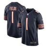 Justin Fields Chicago Bears Game Jersey - Navy Nfl - Robokeg