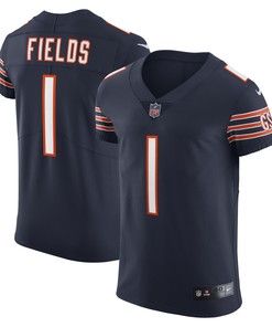 Justin Fields Chicago Bears Vapor Elite Jersey Navy Nfl - Robokeg