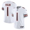 Justin Fields Chicago Bears Vapor Limited Jersey White Nfl - Robokeg
