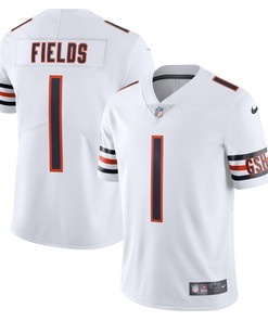 Justin Fields Chicago Bears Vapor Limited Jersey White Nfl - Robokeg