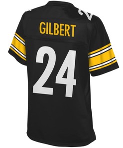 Justin Gilbert Pittsburgh Steelers Nfl Pro Line Womens Player Jersey - Black - Robokeg