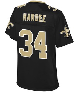 Justin Hardee New Orleans Saints Nfl Pro Line Womens Team Color Player Jersey - Black - Robokeg