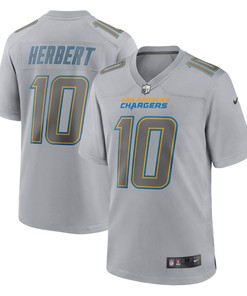 Justin Herbert Los Angeles Chargers Atmosphere Fashion Game Jersey - Gray Nfl - Robokeg