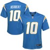 Justin Herbert Los Angeles Chargers Game Jersey Powder Blue Nfl - Robokeg