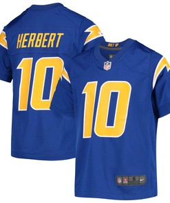 Justin Herbert Los Angeles Chargers Game Jersey - Royal Nfl - Robokeg