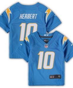 Justin Herbert Los Angeles Chargers Infant Game Jersey - Powder Blue Nfl - Robokeg