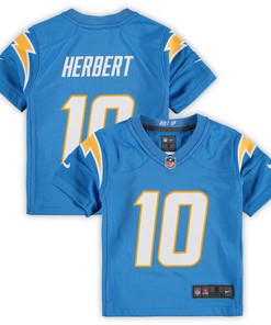 Justin Herbert Los Angeles Chargers Preschool Game Jersey - Powder Blue Nfl - Robokeg