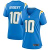 Justin Herbert Los Angeles Chargers Womens Game Jersey Powder Blue Nfl - Robokeg
