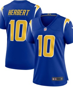 Justin Herbert Los Angeles Chargers Womens Game Jersey Royal Nfl - Robokeg