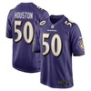 Justin Houston Baltimore Ravens Game Jersey - Purple Nfl - Robokeg