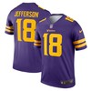 Justin Jefferson Minnesota Vikings Alternate Legend Jersey - Purple Nfl - Robokeg