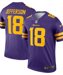 Justin Jefferson Minnesota Vikings Alternate Legend Jersey - Purple Nfl - Robokeg