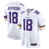 Justin Jefferson Minnesota Vikings Game Jersey - White Nfl - Robokeg