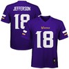 Justin Jefferson Minnesota Vikings Game Player Jersey - Purple Nfl - Robokeg