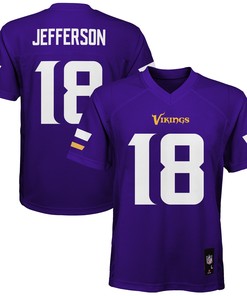 Justin Jefferson Minnesota Vikings Game Player Jersey - Purple Nfl - Robokeg