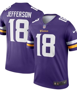 Justin Jefferson Minnesota Vikings Legend Jersey - Purple Nfl - Robokeg