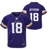 Justin Jefferson Minnesota Vikings Preschool Game Jersey - Purple Nfl - Robokeg