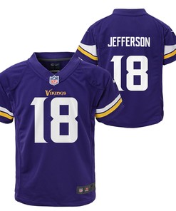 Justin Jefferson Minnesota Vikings Preschool Game Jersey - Purple Nfl - Robokeg