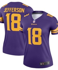 Justin Jefferson Minnesota Vikings Womens Alternate Legend Jersey - Purple Nfl - Robokeg