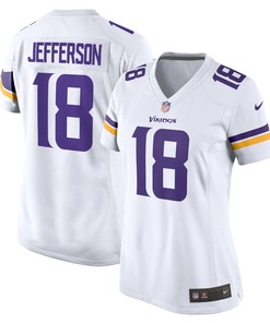 Justin Jefferson Minnesota Vikings Womens Game Jersey - White Nfl - Robokeg