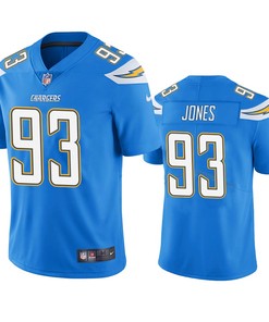 Justin Jones Los Angeles Chargers Light Blue Vapor Limited Jersey - Robokeg