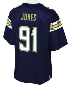 Justin Jones Los Angeles Chargers Nfl Pro Line Player Jersey - Navy - Robokeg