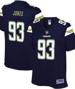 Justin Jones Los Angeles Chargers Nfl Pro Line Womens Team Player Jersey - Navy - Robokeg