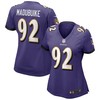 Justin Madubuike Baltimore Ravens Womens Game Jersey - Purple Nfl - Robokeg