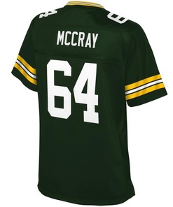 Justin Mccray Green Bay Packers Nfl Pro Line Womens Team Color Player Jersey - Green - Robokeg