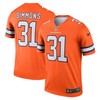 Justin Simmons Denver Broncos Alternate Legend Jersey - Orange Nfl - Robokeg