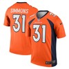 Justin Simmons Denver Broncos Legend Jersey - Orange Nfl - Robokeg