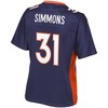 Justin Simmons Denver Broncos Nfl Pro Line Womens Alternate Player Jersey - Navy - Robokeg