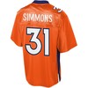 Justin Simmons Denver Broncos Nfl Pro Line Youth Player Jersey - Orange - Robokeg