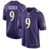Justin Tucker Baltimore Ravens Game Jersey Purple Nfl - Robokeg