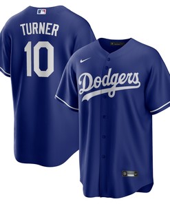 Justin Turner Los Angeles Dodgers Alternate Replica Player Name Jersey - Royal Mlb - Robokeg