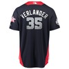 Justin Verlander American League Majestic 2018 Mlb All-star Game Home Run Derby Player Jersey - Navy - Robokeg