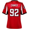 Justin Zimmer Atlanta Falcons Nfl Pro Line Womens Player Jersey - Red - Robokeg