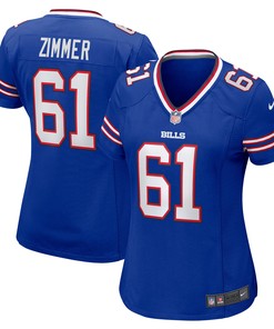 Justin Zimmer Buffalo Bills Womens Game Jersey - Royal Nfl - Robokeg